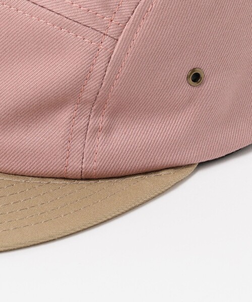 Ray BEAMS(レイビームス)の「RACAL / Flip Up Jet Cap(キャップ・レディース・ライトグレー/ピンク・ONE SIZE)」の4枚目の写真