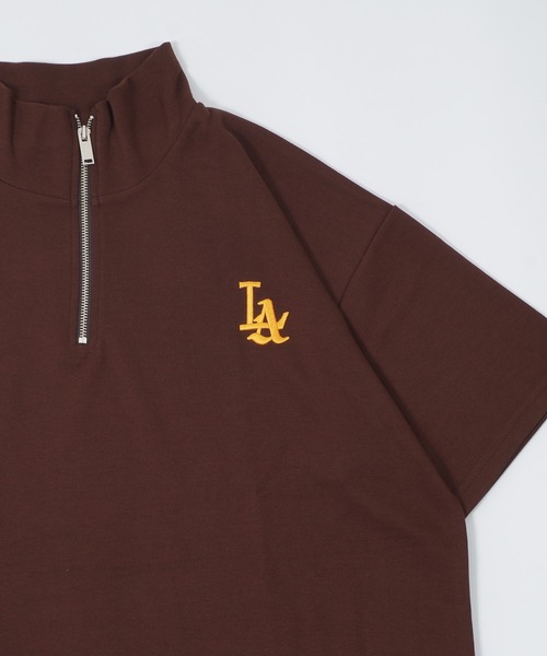 セール】【STAYGOLD】LA ハーフジップ Tシャツ / LA half-zip T