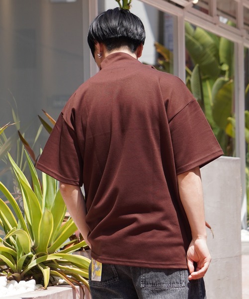 セール】【STAYGOLD】LA ハーフジップ Tシャツ / LA half-zip T