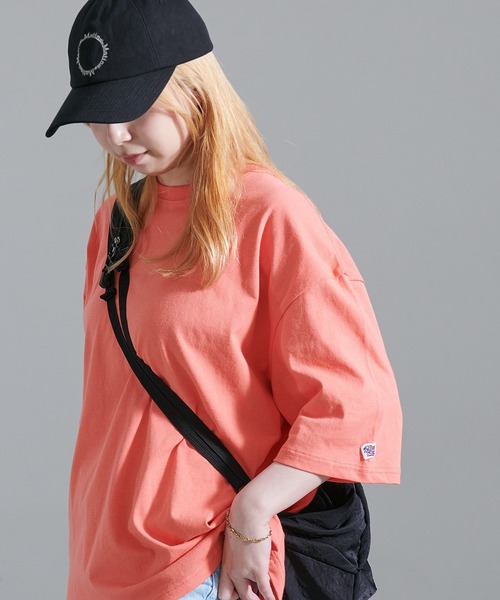 JEMORGAN(ジェーイーモーガン)の「『JEMORGAN LONG JOHNS/ジェーイーモーガンロングジョーンズ』半袖BIGTEE【+】(Tシャツ/カットソー・メンズ・ネイビー/ブラック/ライトグレー/サンドベージュ/グリーン/オフホワイト/グレー系1/サーモンピンク/カーキ/ベージュ・XL/L/M)」の10枚目の写真