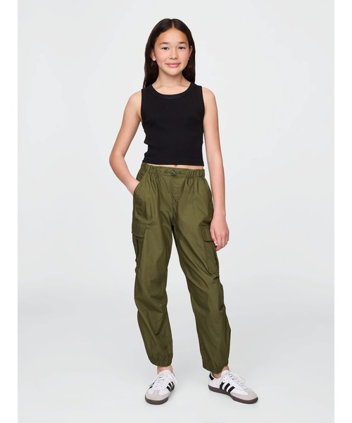 GAP（ギャップ）の「ウエストゴム カーゴジョガーパンツ (キッズ)（カーゴパンツ・キッズ・ベージュ/グリーン/ブラック/グレー/その他/ピンク・160cm/150cm/120cm/130cm/140cm/110cm）」の18枚目の写真