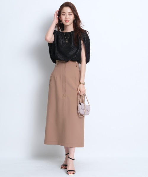 1.5万 ジャスグリッティー JUSGLITTY ジャガードブラウス JUSGLITTY（ジャスグリッティー）の「ジャガードブラウス（シャツ