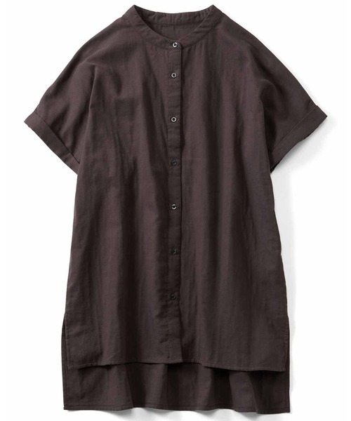 Live in comfort（リブインコンフォート）の「リブ　イン　コンフォート　ふんわり軽やかダブルガーゼ　上品フレンチブラウス（シャツ/ブラウス・レディース・ピンク/ネイビー/グリーン/ラベンダー/ホワイト系その他/レッド/ライトパープル/チャコール/ホワイト/ライトグリーン・MEDIUM/LARGE/X-LARGE/XX-LARGE/SMALL/XXX-LARGE）」の22枚目の写真