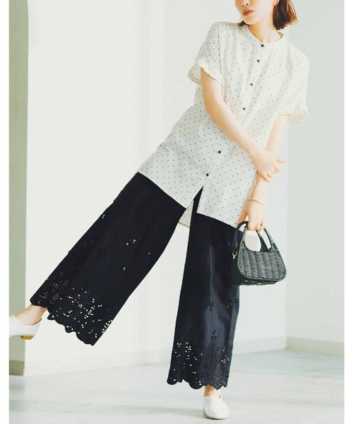 ニコ様ダブルガーゼふわやわブラウス