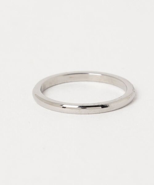 ebine(エビネ)の「Half Zirconia Ring 金属アレルギー対応 サージカルステンレス(リング・レディース・ゴールド/ピンクゴールド/シルバー・16号/7号/13号/9号/11号)」の9枚目の写真