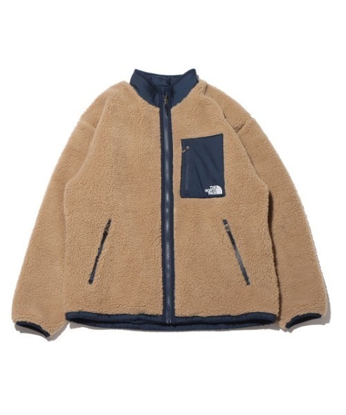 THE NORTH FACE(ザノースフェイス)の「THE NORTH FACE REVERSIBLE EXTREME PILE JACKET / ザ・ノース・フェイス リバーシブル エクストリーム パイル ジャケット(ブルゾン・メンズ・ベージュ/マルチ/チャコール/ホワイト・L/M/S/XL)」の4枚目の写真