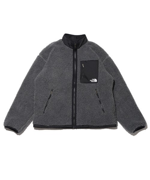 THE NORTH FACE(ザノースフェイス)の「THE NORTH FACE REVERSIBLE EXTREME PILE JACKET / ザ・ノース・フェイス リバーシブル エクストリーム パイル ジャケット(ブルゾン・メンズ・ベージュ/マルチ/チャコール/ホワイト・L/M/S/XL)」の3枚目の写真