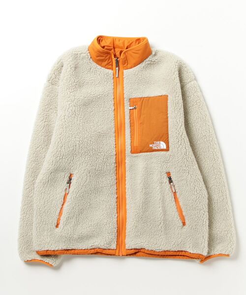 THE NORTH FACE(ザノースフェイス)の「THE NORTH FACE REVERSIBLE EXTREME PILE JACKET / ザ・ノース・フェイス リバーシブル エクストリーム パイル ジャケット(ブルゾン・メンズ・ベージュ/マルチ/チャコール/ホワイト・L/M/S/XL)」の5枚目の写真