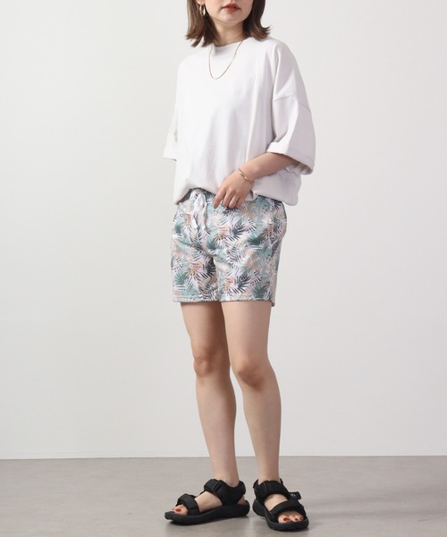 Ree&Mee（リーアンドミー）の「Ree&Mee ひんやり冷感加工 リラックス イージー ショートパンツ（ルームウェア/パジャマ・レディース・ブラック系その他/ブラック系その他2/ブルー系その他/ホワイト系その他/レッド系その他/ベージュ系その他/ブルー系その他2/ブルー系その他3・FREE）」の15枚目の写真