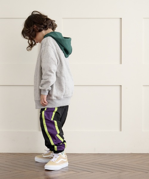 Life Support Products（ライフサポートプロダクツ）の「裏毛ミリタリーカーディガン（80～150cm）（カーディガン/ボレロ・キッズ・テラコッタ/杢グレー/ブラック・140/80/95/150/130/110/100/120/90）」の20枚目の写真