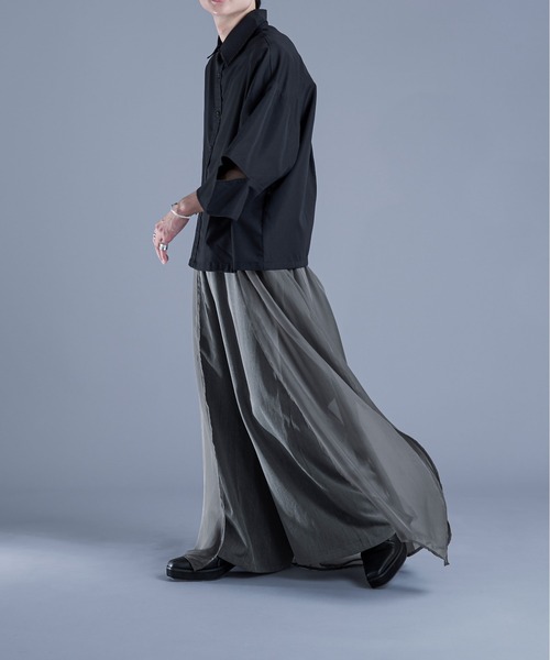 Ellno Loset（エルノロゼット）の「シアーレイヤードパンツ（その他