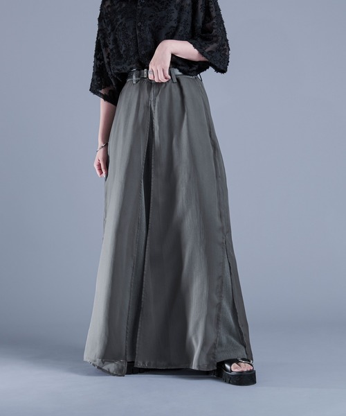 Ellno Loset（エルノロゼット）の「シアーレイヤードパンツ（その他パンツ・メンズ・ブラック/グレー/ブラック系その他・LARGE/MEDIUM/SMALL）」の19枚目の写真