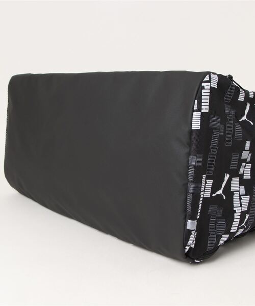 PUMA（プーマ）の「PUMA プーマ ユニセックス プーマ チャレンジャー ダッフル バッグ S 35L（ボストンバッグ・メンズ・ブラック/ヘザーグレー/ピンク・フリー）」の4枚目の写真