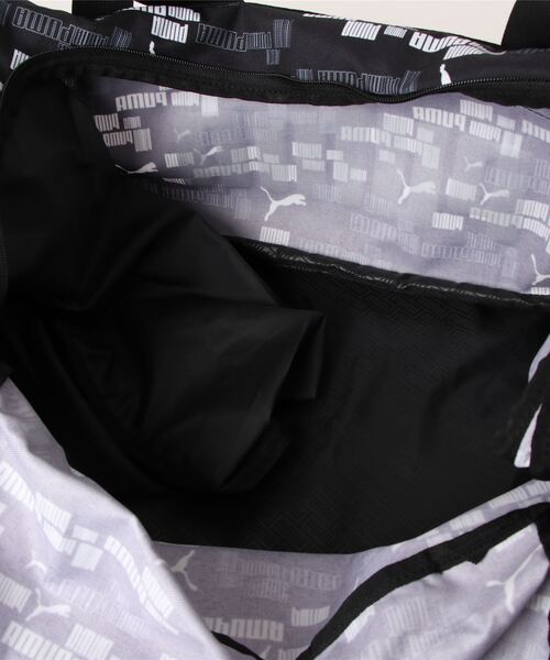 PUMA（プーマ）の「PUMA プーマ ユニセックス プーマ チャレンジャー ダッフル バッグ S 35L（ボストンバッグ・メンズ・ブラック/ヘザーグレー/ピンク・フリー）」の5枚目の写真