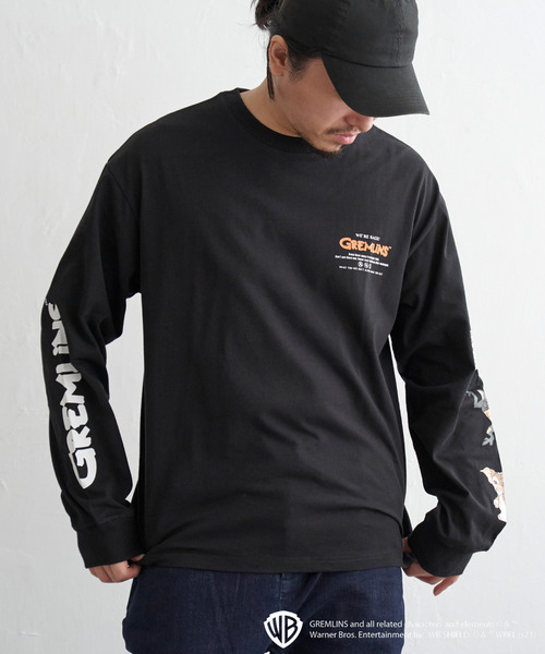 VENCEEXCHANGE(ヴァンスエクスチェンジ)の「GREMLINS グレムリン 袖プリントロンT(Tシャツ/カットソー・メンズ・パープル系/ブラック/イエロー/ホワイト・L/M)」の11枚目の写真