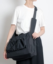 【recomend selection/セレクト】quadruple pocket drawstring bag 4つの巾着ポケットショルダーバッグ