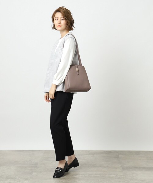 grove（グローブ）の「◆ベルトポケ2WAYリュック（バックパック/リュック・レディース・ライトグレー/ダークグレー/ブラック・00）」の12枚目の写真