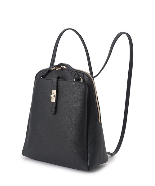 grove（グローブ）の「◆ベルトポケ2WAYリュック（バックパック/リュック・レディース・ライトグレー/ダークグレー/ブラック・00）」の13枚目の写真