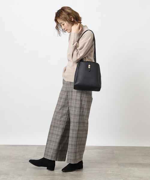 grove（グローブ）の「◆ベルトポケ2WAYリュック（バックパック/リュック・レディース・ライトグレー/ダークグレー/ブラック・00）」の15枚目の写真