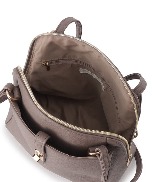 grove（グローブ）の「◆ベルトポケ2WAYリュック（バックパック/リュック・レディース・ライトグレー/ダークグレー/ブラック・00）」の22枚目の写真