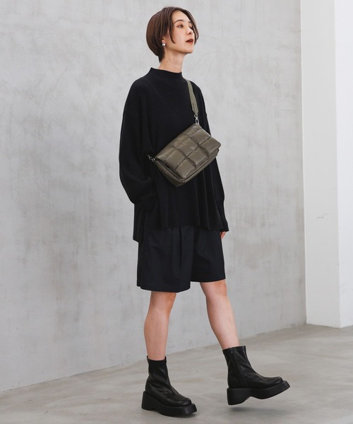 LEPSIM（レプシィム）の「TRタックハーフパンツ　904144（その他パンツ・レディース・グレー/ブラウン/ブラック・MEDIUM/LARGE）」の7枚目の写真