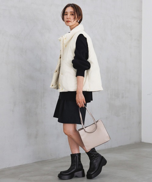 LEPSIM（レプシィム）の「TRタックハーフパンツ　904144（その他パンツ・レディース・グレー/ブラウン/ブラック・MEDIUM/LARGE）」の9枚目の写真