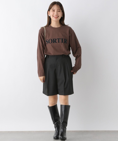 LEPSIM（レプシィム）の「TRタックハーフパンツ　904144（その他パンツ・レディース・グレー/ブラウン/ブラック・MEDIUM/LARGE）」の10枚目の写真