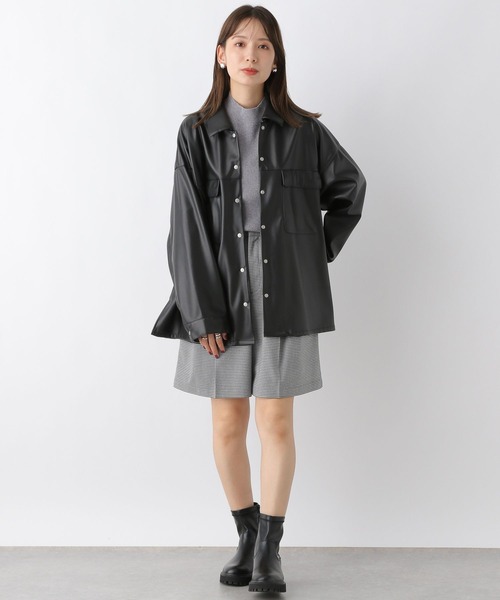 LEPSIM（レプシィム）の「TRタックハーフパンツ　904144（その他パンツ・レディース・グレー/ブラウン/ブラック・MEDIUM/LARGE）」の15枚目の写真