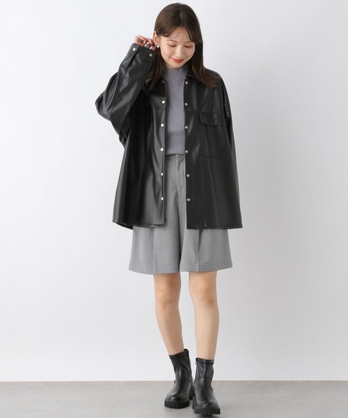 LEPSIM（レプシィム）の「TRタックハーフパンツ　904144（その他パンツ・レディース・グレー/ブラウン/ブラック・MEDIUM/LARGE）」の16枚目の写真