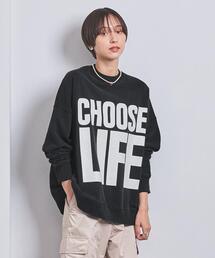 g*o様 KATHARINE HAMNETTスウェット KATHARINE HAMNETT SWEAT PULLOVER / CHOOSE LIFE (BLACK)の商品