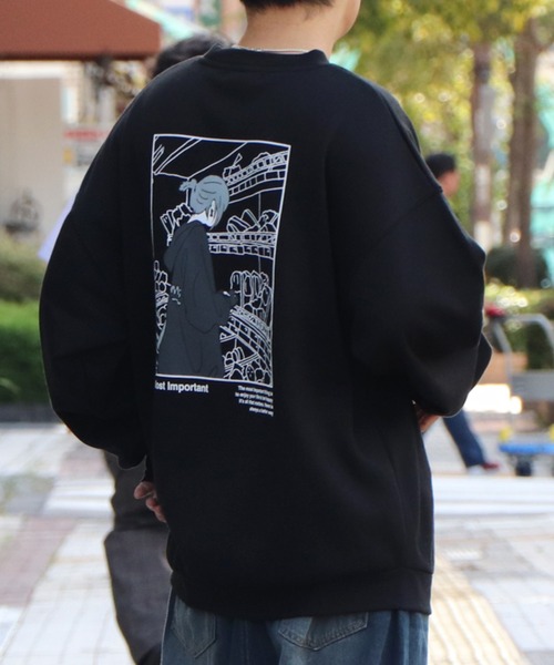 美品】 アパルトモン スウェット プルオーバ ワイドシルエット