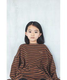 ooju | 【ooju】ボーダーロングTシャツ(Tシャツ/カットソー)