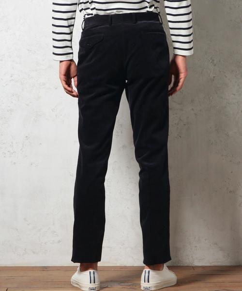 green label relaxing(グリーンレーベルリラクシング)の「□STRC/CORD SLIM NOP パンツ◆(スラックス・メンズ・ブラウン/ネイビー・SMALL/MEDIUM/LARGE/X-LARGE)」の3枚目の写真
