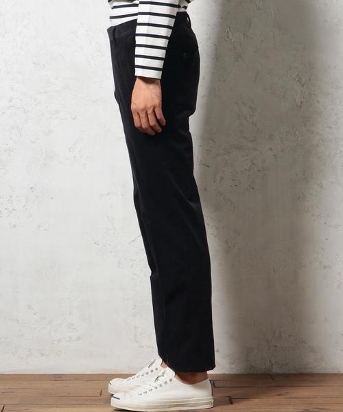 green label relaxing(グリーンレーベルリラクシング)の「□STRC/CORD SLIM NOP パンツ◆(スラックス・メンズ・ブラウン/ネイビー・SMALL/MEDIUM/LARGE/X-LARGE)」の5枚目の写真