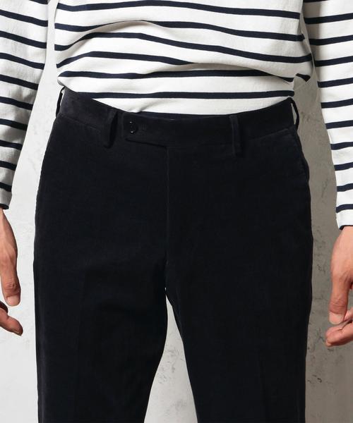 green label relaxing(グリーンレーベルリラクシング)の「□STRC/CORD SLIM NOP パンツ◆(スラックス・メンズ・ブラウン/ネイビー・SMALL/MEDIUM/LARGE/X-LARGE)」の7枚目の写真