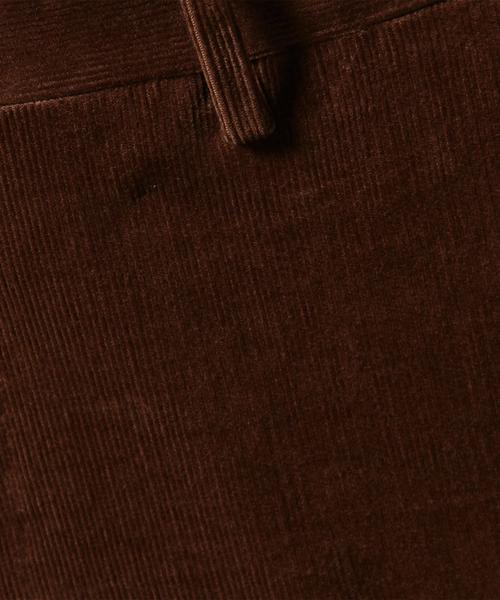 green label relaxing(グリーンレーベルリラクシング)の「□STRC/CORD SLIM NOP パンツ◆(スラックス・メンズ・ブラウン/ネイビー・SMALL/MEDIUM/LARGE/X-LARGE)」の13枚目の写真