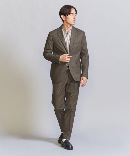BEAUTY&YOUTH UNITED ARROWS(ビューティーアンドユースユナイテッドアローズ)の「シン モールスキン 2ボタン ジャケット ‐セットアップ対応‐(テーラードジャケット・メンズ・オリーブ/ロイヤルブルー・XL/L/S/M)」の5枚目の写真