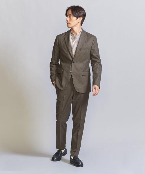 BEAUTY&YOUTH UNITED ARROWS(ビューティーアンドユースユナイテッドアローズ)の「シン モールスキン 2ボタン ジャケット ‐セットアップ対応‐(テーラードジャケット・メンズ・オリーブ/ロイヤルブルー・XL/L/S/M)」の6枚目の写真