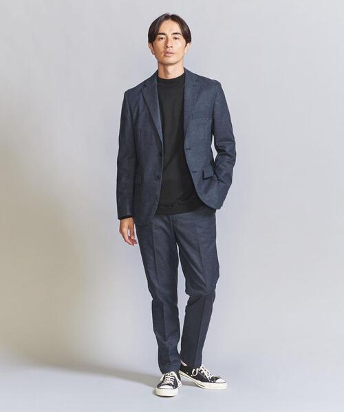 BEAUTY&YOUTH UNITED ARROWS(ビューティーアンドユースユナイテッドアローズ)の「シン モールスキン 2ボタン ジャケット ‐セットアップ対応‐(テーラードジャケット・メンズ・オリーブ/ロイヤルブルー・XL/L/S/M)」の9枚目の写真