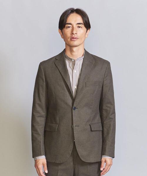 BEAUTY&YOUTH UNITED ARROWS(ビューティーアンドユースユナイテッドアローズ)の「シン モールスキン 2ボタン ジャケット ‐セットアップ対応‐(テーラードジャケット・メンズ・オリーブ/ロイヤルブルー・XL/L/S/M)」の11枚目の写真