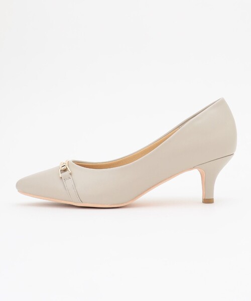 ANY SIS(エニィスィス)の「【22.5~24.5cm】ビット付レディライク パンプス(パンプス・レディース・ライトグレー系/ブラック系・X-SMALL/MEDIUM/LARGE/SMALL/LL)」の12枚目の写真
