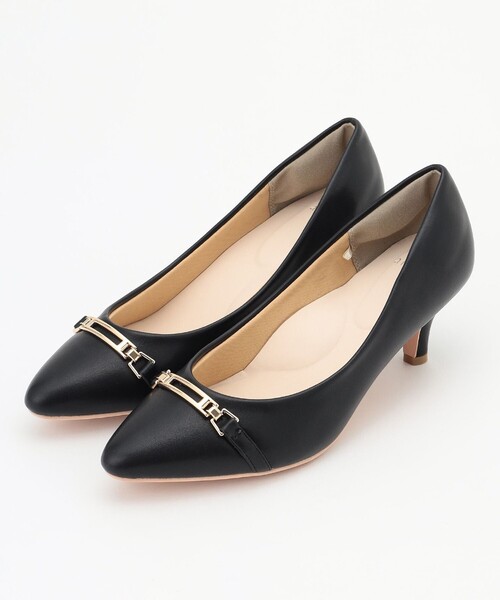 ANY SIS(エニィスィス)の「【22.5~24.5cm】ビット付レディライク パンプス(パンプス・レディース・ライトグレー系/ブラック系・X-SMALL/MEDIUM/LARGE/SMALL/LL)」の15枚目の写真