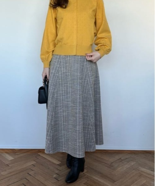 ketty（ケティ）の「【選べる2丈 S/Mサイズシリーズ】カットツィードフレアスカート ≪手洗い可能≫（スカート・レディース・ブラック系その他/ピンク/ブラック/ベージュ/ベージュ系その他/ピンク系その他・S/M）」の21枚目の写真