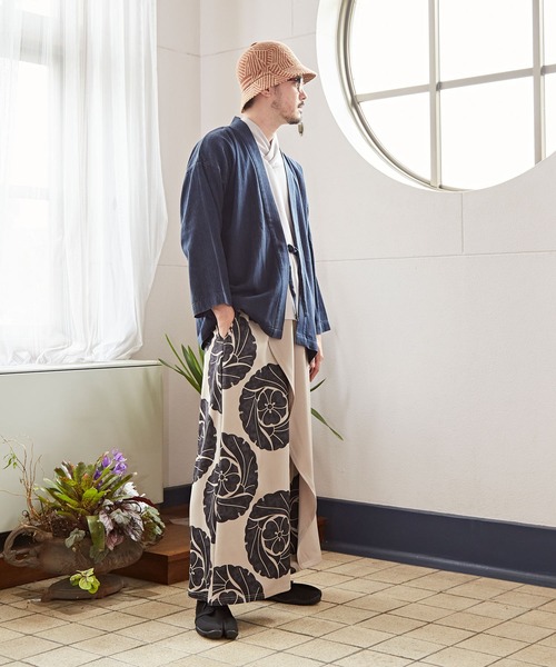 カヤ（カヤ）の「【カヤ】-suihou- 粋方メンズパンツ（その他パンツ・メンズ・ベージュ/ネイビー/ブラック・FREE）」の6枚目の写真