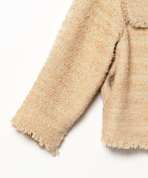 B:MING by BEAMS(ビーミングバイビームス)の「【セレモニー・フォーマル】B:MING by BEAMS / ツイード ノーカラー ジャケット(ノーカラージャケット・レディース・ブラウン系その他/ネイビー・LARGE/MEDIUM/SMALL)」の22枚目の写真