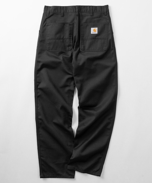 Carhartt 黒 オーバーオール ストレートレッグ