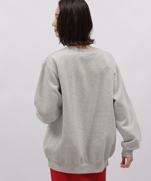 LAKOLE（ラコレ）の「フロッキーP/BIGスウェットプルオーバー / 988627（スウェット・レディース・ライトブルー/オートミール/ヘザーグレー/ネイビー・MEDIUM/SMALL）」の7枚目の写真