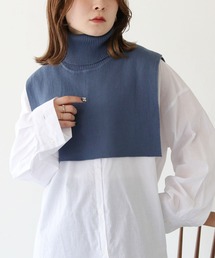 HER CLOSET | 【shemoshelly】オフタートルニットケープ(付け襟)