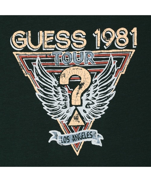 Guess(ゲス)の「Wings Logo Tee(Tシャツ/カットソー・メンズ・ホワイト/グリーン・LARGE/MEDIUM/SMALL/X-LARGE)」の11枚目の写真