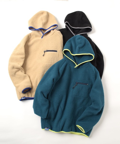 PEN FIELD（ペンフィールド）の「【Penfield】【あったか】ボアフリース・パーカー（その他トップス・キッズ・グリーン/ブラック/ベージュ・140cm/170cm/150cm/160cm）」の13枚目の写真